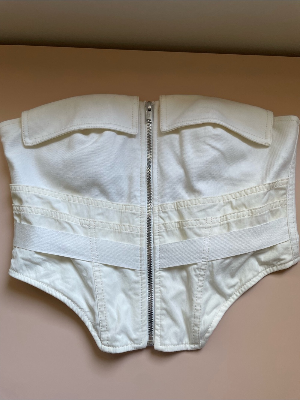 White Dion Lee Corset